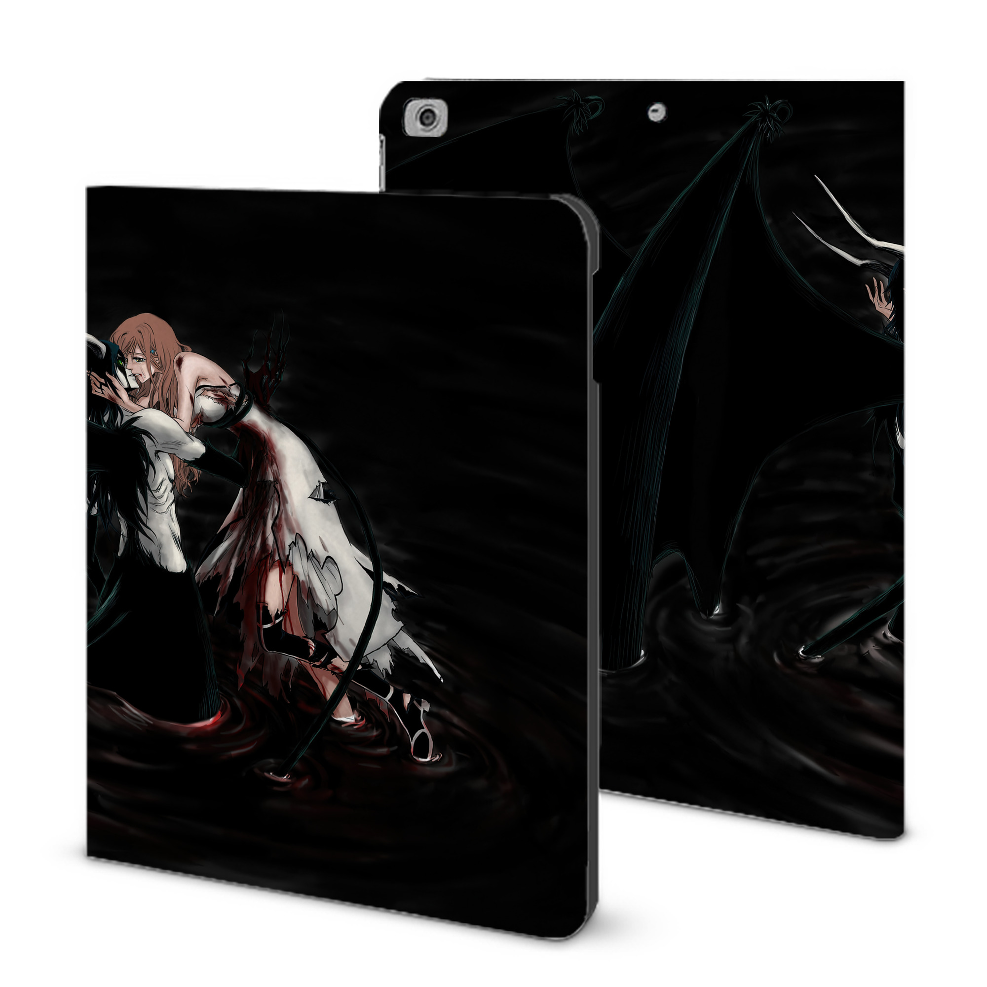 （画像用） ブリーチ BLEACH IPad ケース ブック型 PUレザー TPU 耐衝撃 軽量 薄型 ペン収納なし 全面保護 IPad 各モデル対応